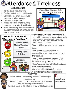 Tools For Parents / Attendance