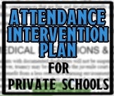 Attendance Intervention Plan Template (Private Schools)