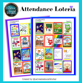 Preview of Attendance Loteria/ Bingo/ Games/ Activities/ Education