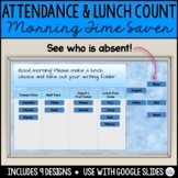 Attendance & Lunch Count | Google Slides