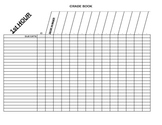 Attendance/ Participation Points/ Gradebook Spreadsheet