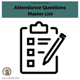 Attendance Questions Master List