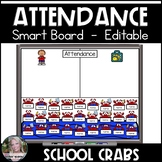 Attendance Smart Board Crabs
