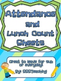 Attendance and Lunch Count Sheets