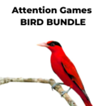 Preview of Sustained Attention or Brain Break Activity: BIRD BUNDLE (video format)