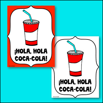 Hola Hola Hola Hola Hola Coca Cola Coca Cola Sticker - Hola Hola