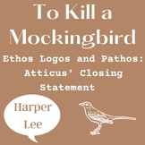 Atticus' Closing Statement - Ethos, Logos and Pathos