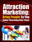 Attraction Marketing to Bring People pdf