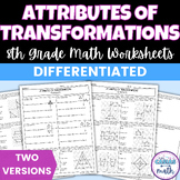 Attributes and Properties of Transformations Differentiate