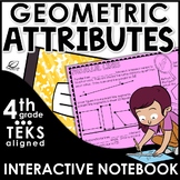 Attributes of 2D Figures Interactive Notebook Set