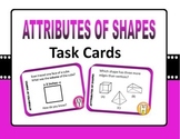 Attributes of Shapes Task Cards