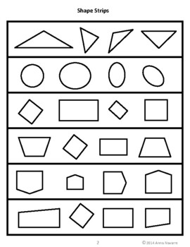 Attributes of a Shape Activity by Anna Navarre | TpT