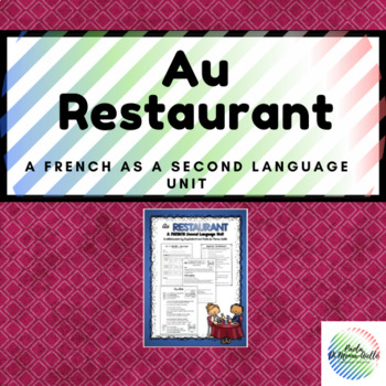 Preview of Au Restaurant-French Unit