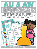 Au and Aw Diphthongs Phonics Games {Literacy Centers}