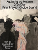 Audacity Final Project Choice Board (ADAPTABLE FOR ANY VER