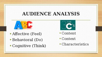 Preview of Audience Analysis, Researching Effectively, and Speaking Persuasively - PowerPoi