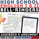 STAAR Intended Audience Authors Claim Argument Evidence Be