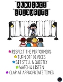 Audience Etiquette Poster