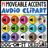 Audio Clip Art Icons