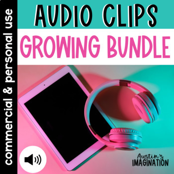 Preview of Audio Clips Endless Bundle - Commercial Use Audio Files - Add Audio To Resources
