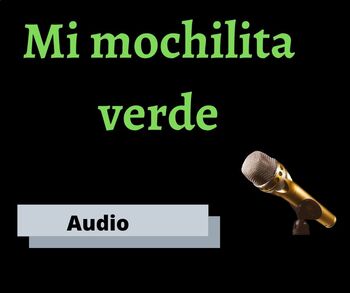 Preview of Audio "Mi mochilita verde"