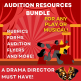 Audition Resources Bundle for Any Play or Musical Theater 