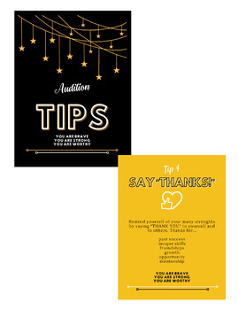 Preview of Audition Tips for Musicians (Bulletin Board)