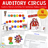 Auditory Memory Activities for Sentences, Riddles, and Sto