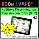 Auditory Discrimination Boom Card Deck: Suprasegmentals (4