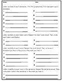 Auditory Drill Progress Monitoring Templates for SoR Classrooms