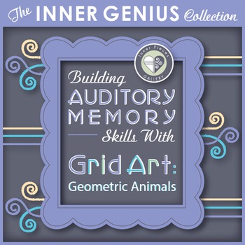 Preview of Building Auditory Memory Skills with Grid Art