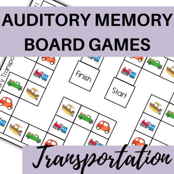 Transport Then and Now - Memory Game