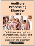 Auditory Processing Disorder 101