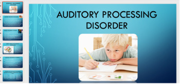 Preview of Auditory Processing Disorder Powerpoint