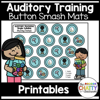 Preview of Auditory Training: Button Smash Mats