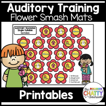 Preview of Auditory Training: Flower Smash Mats