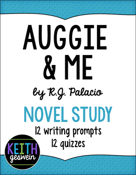 Preview of Auggie & Me Novel Study (The Julian Chapter, Pluto, and Shingaling)