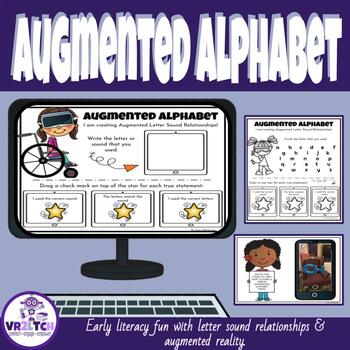 Preview of Augmented Reality Alphabet Scavenger Hunt