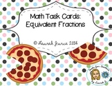 Math Task Cards: Equivalent Fractions