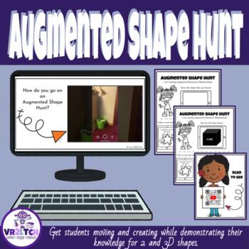 Preview of Augmented Reality Shape Scavenger Hunt