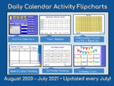 Calendars and Daily Math - Activboard (Promethean) August 