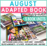 August Adapted Book Units  {Print and digital}