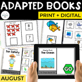 August Adapted Books | Print + Digital Bundle | Special Ed