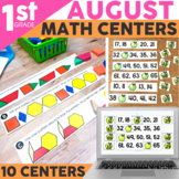 Back to School Math Activities for 1st Grade - August Math