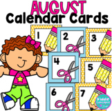 August Calendar Cards