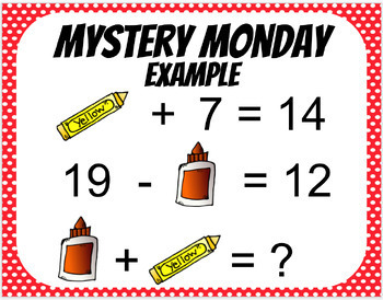 Preview of August Daily Math Bell Ringer/Warm Up Question Freebie
