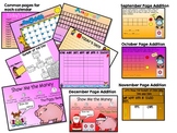 August-December Promeathean Board Calendars (Bundled Set)