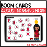 August Digital Morning Work | Kindergarten Boom Cards™ for