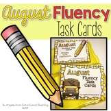 August Fluency Practice Task Cards