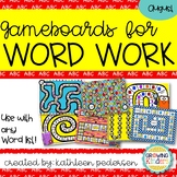 August Game Boards for ANY Word List!